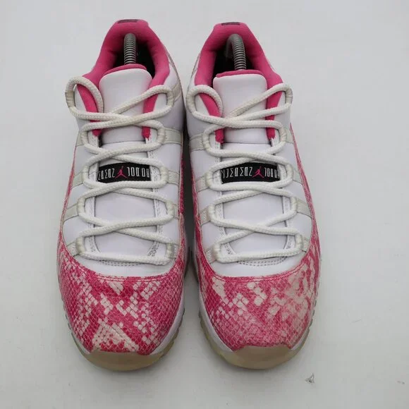 Nike Air Jordan 11 Low Retro XI Pink Snakeskin Women's US Size 11 AH7860-106